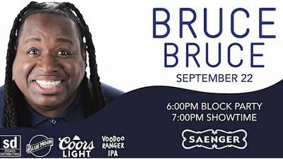 Comedian Bruce Bruce to perform live at Saenger Theater Sept. 22