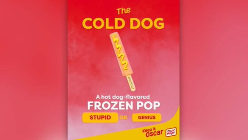 Oscar Mayer is selling frozen wiener pops